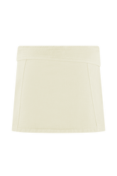 Fallon Denim Micro Mini Skort - Stone Wash